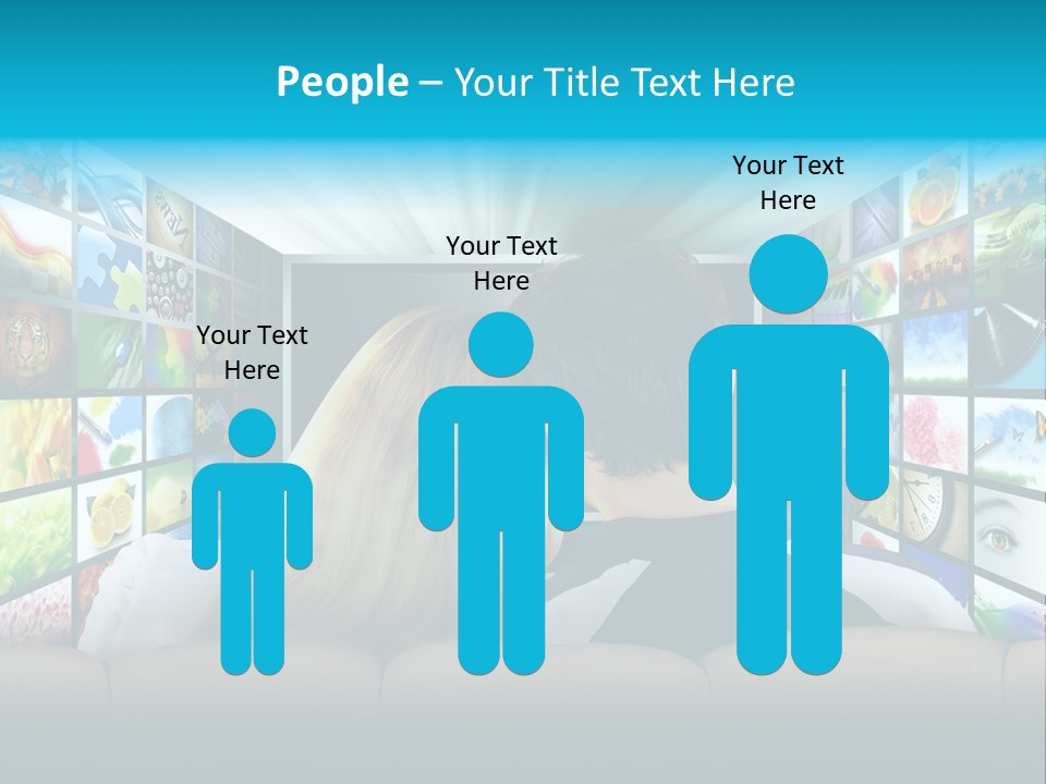 Multimedia Virtual Entertainment PowerPoint Template