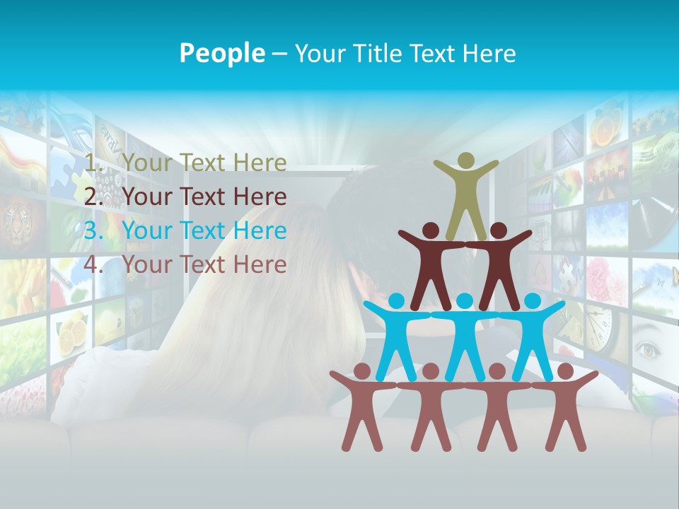 Multimedia Virtual Entertainment PowerPoint Template