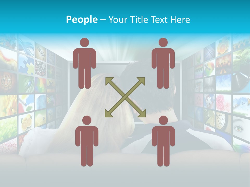 Multimedia Virtual Entertainment PowerPoint Template