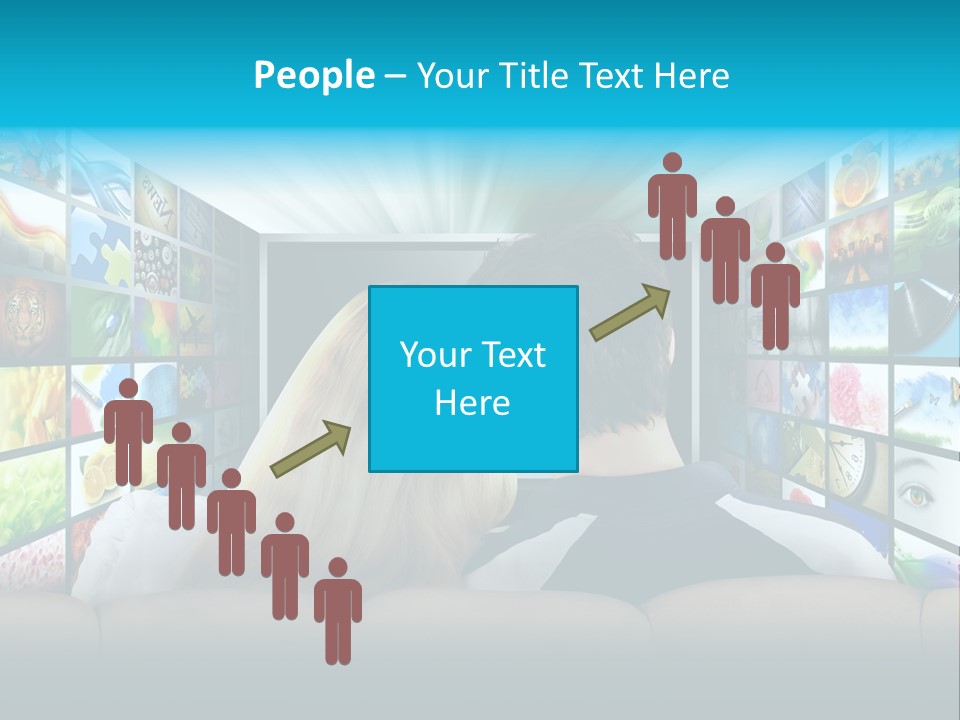 Multimedia Virtual Entertainment PowerPoint Template