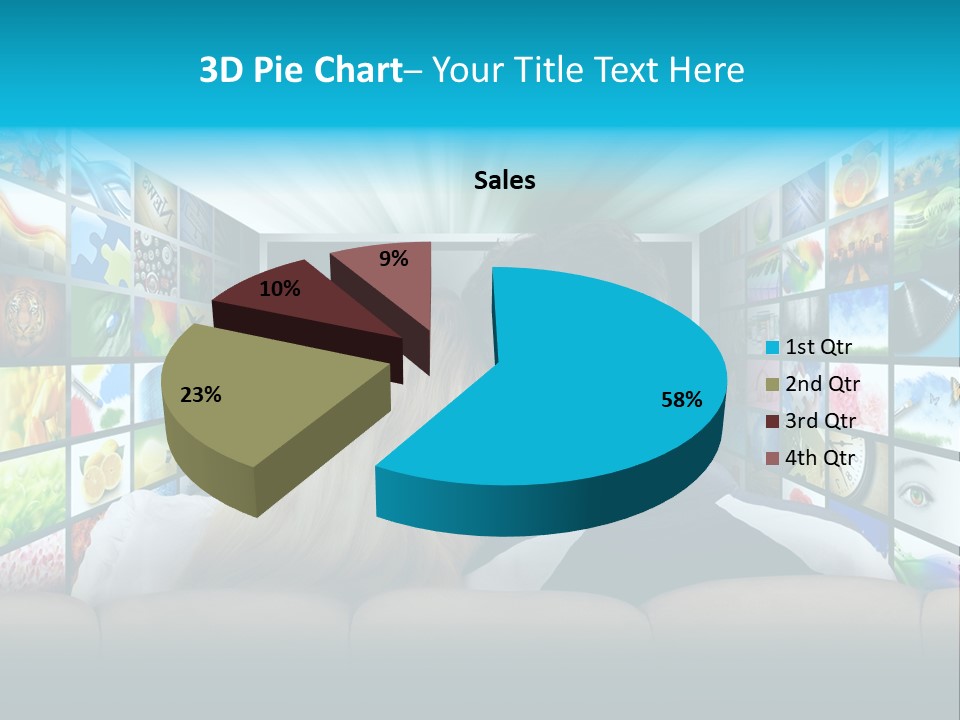 Multimedia Virtual Entertainment PowerPoint Template