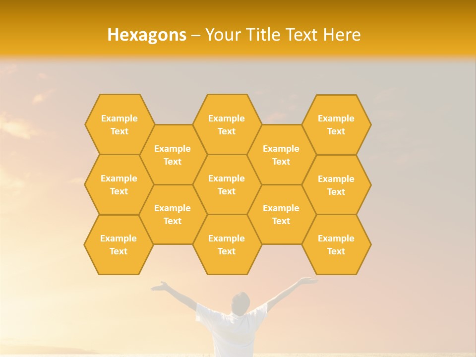 Plain People Boy PowerPoint Template