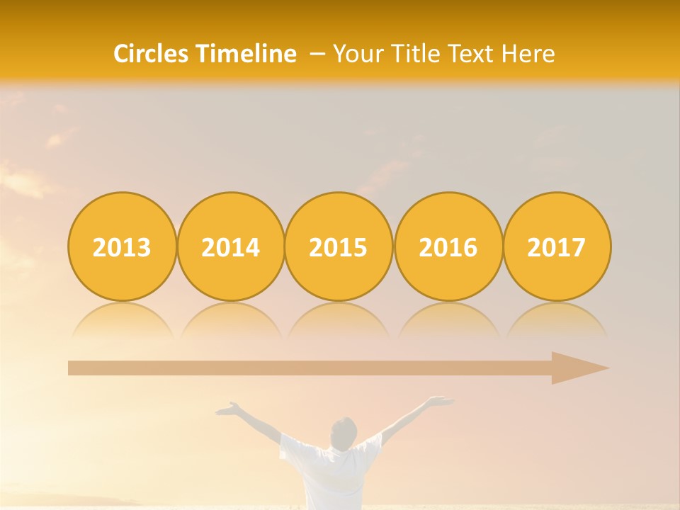 Plain People Boy PowerPoint Template