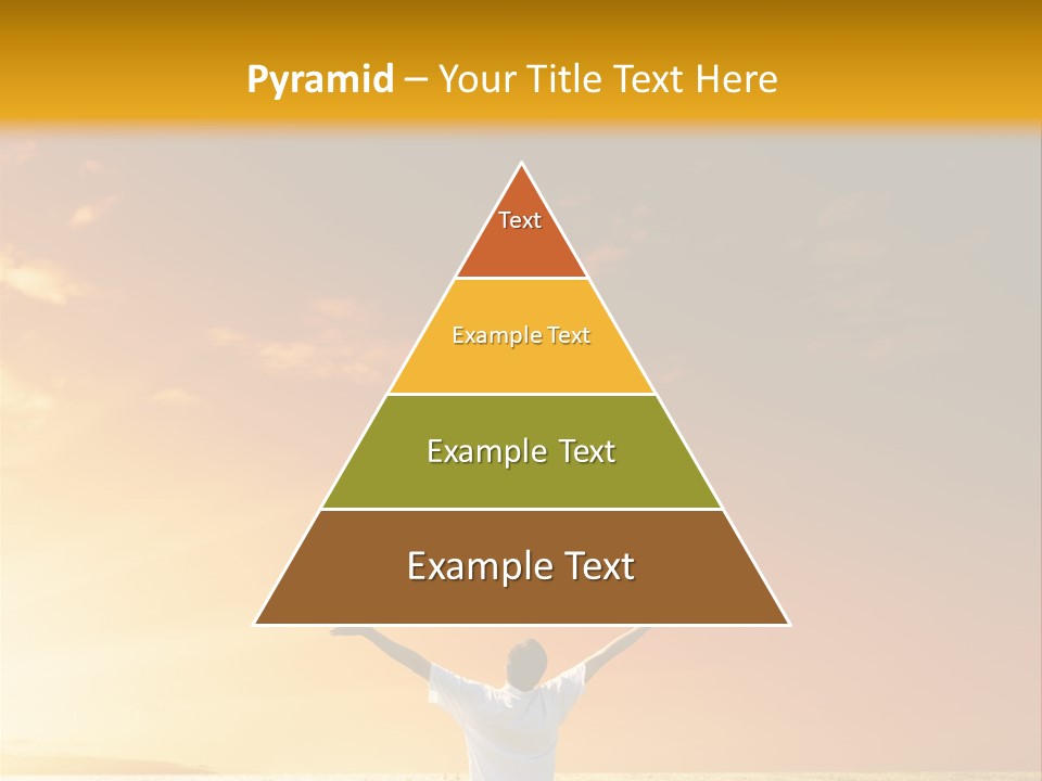 Plain People Boy PowerPoint Template