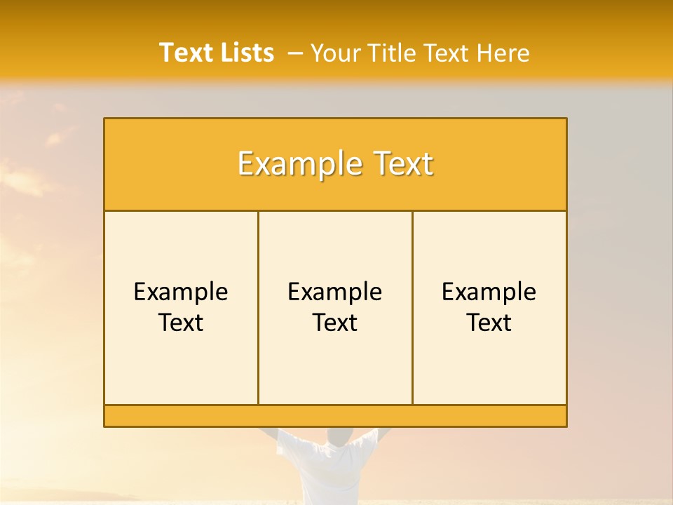 Plain People Boy PowerPoint Template