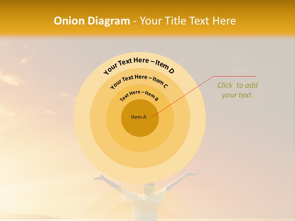 Plain People Boy PowerPoint Template