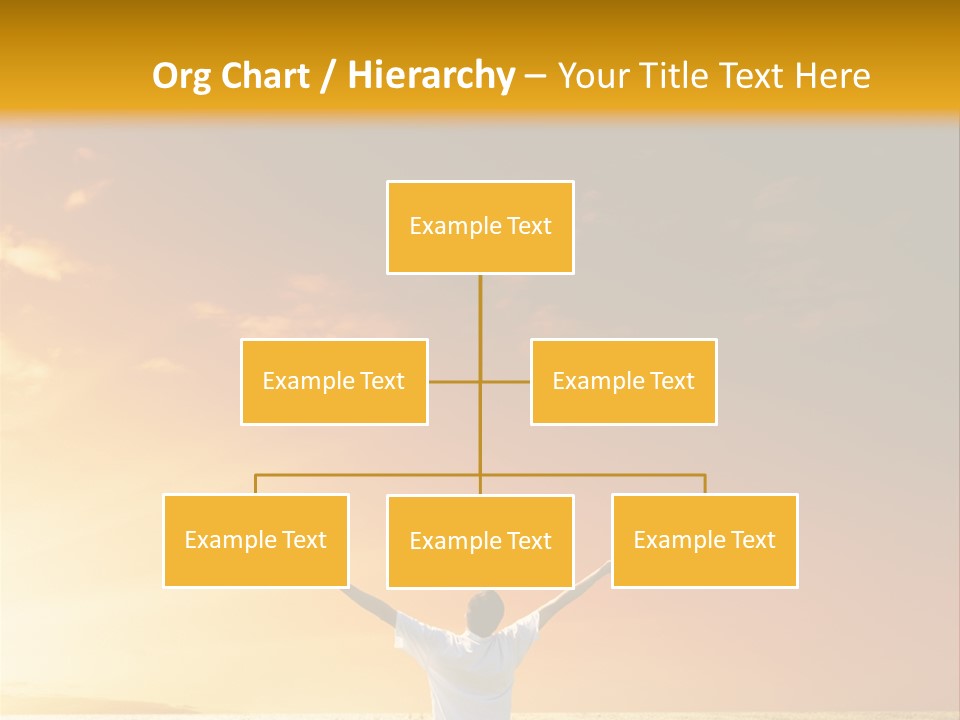 Plain People Boy PowerPoint Template