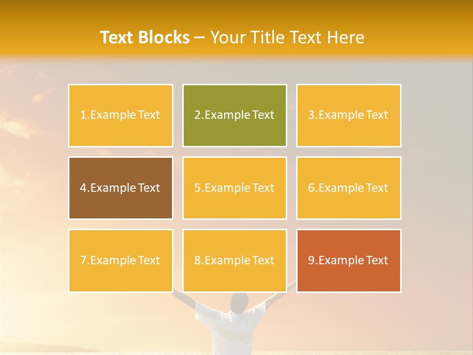 Plain People Boy PowerPoint Template