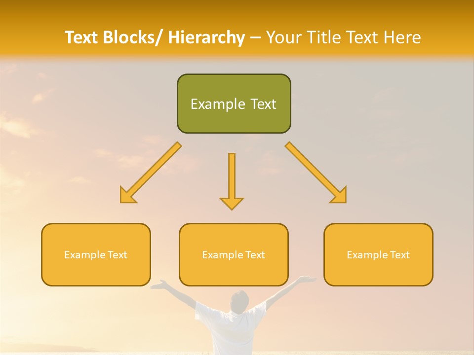 Plain People Boy PowerPoint Template