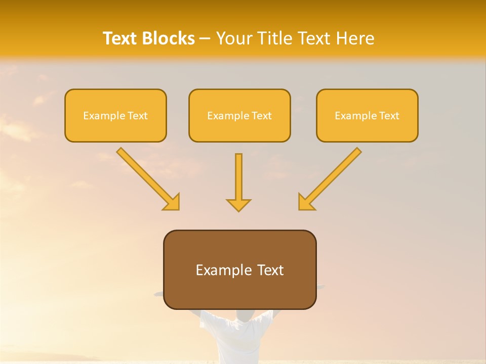 Plain People Boy PowerPoint Template
