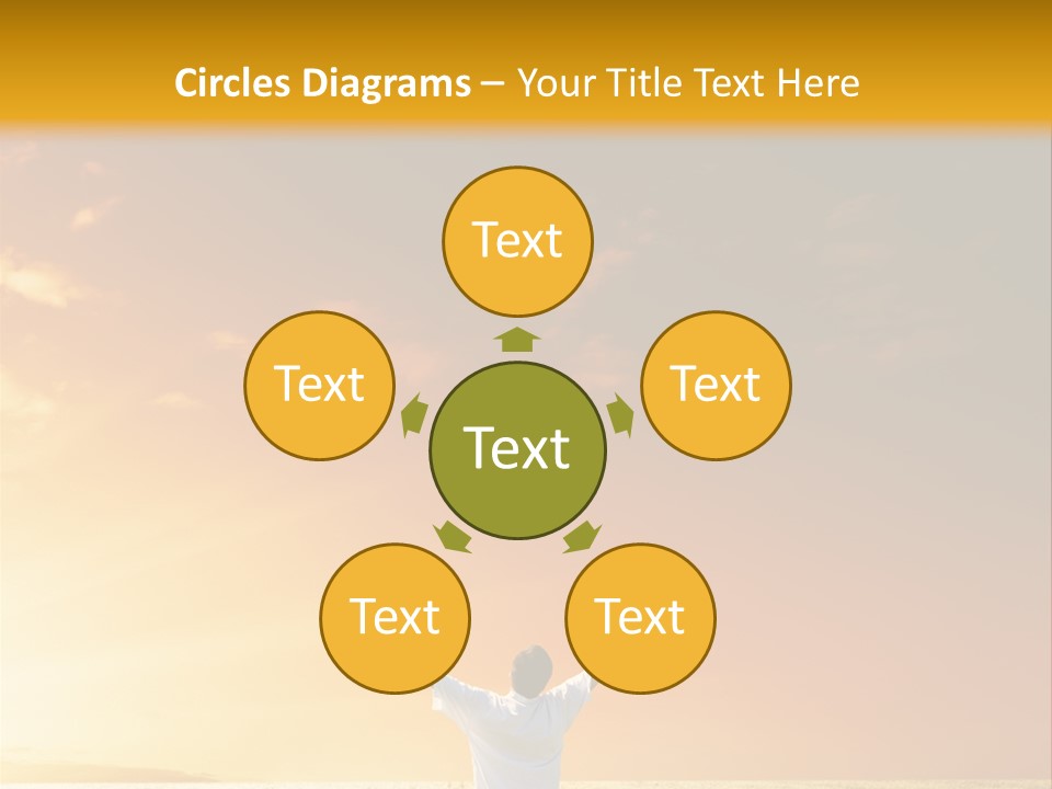 Plain People Boy PowerPoint Template