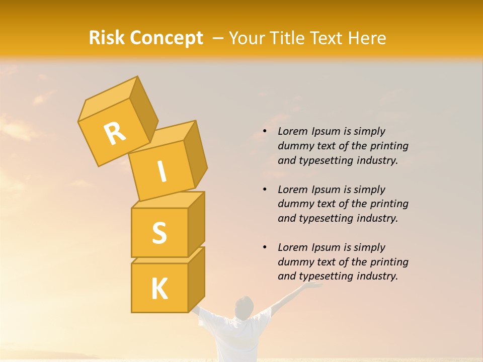 Plain People Boy PowerPoint Template