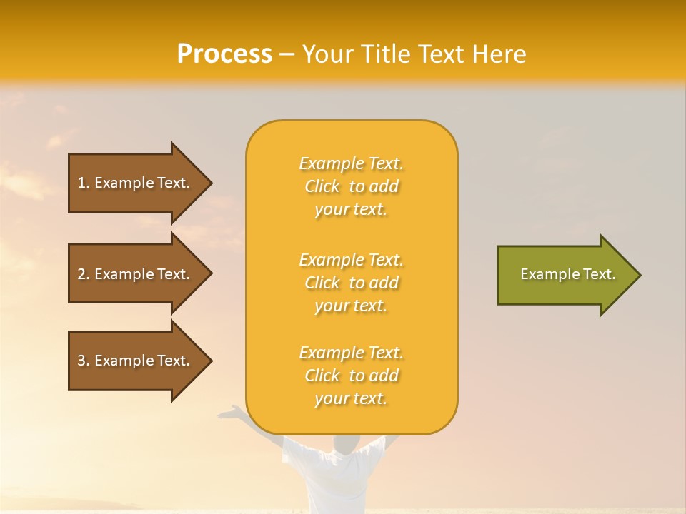 Plain People Boy PowerPoint Template