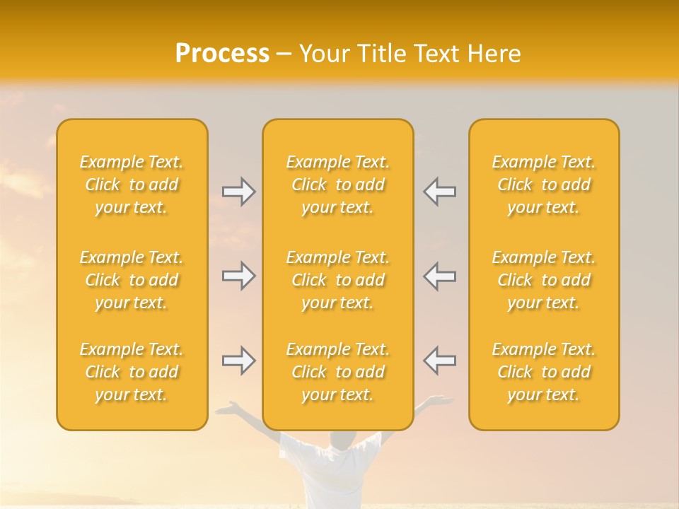 Plain People Boy PowerPoint Template