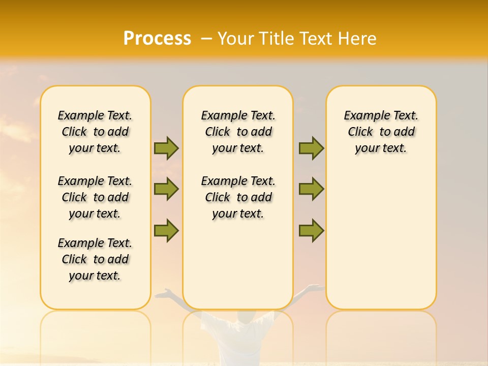 Plain People Boy PowerPoint Template