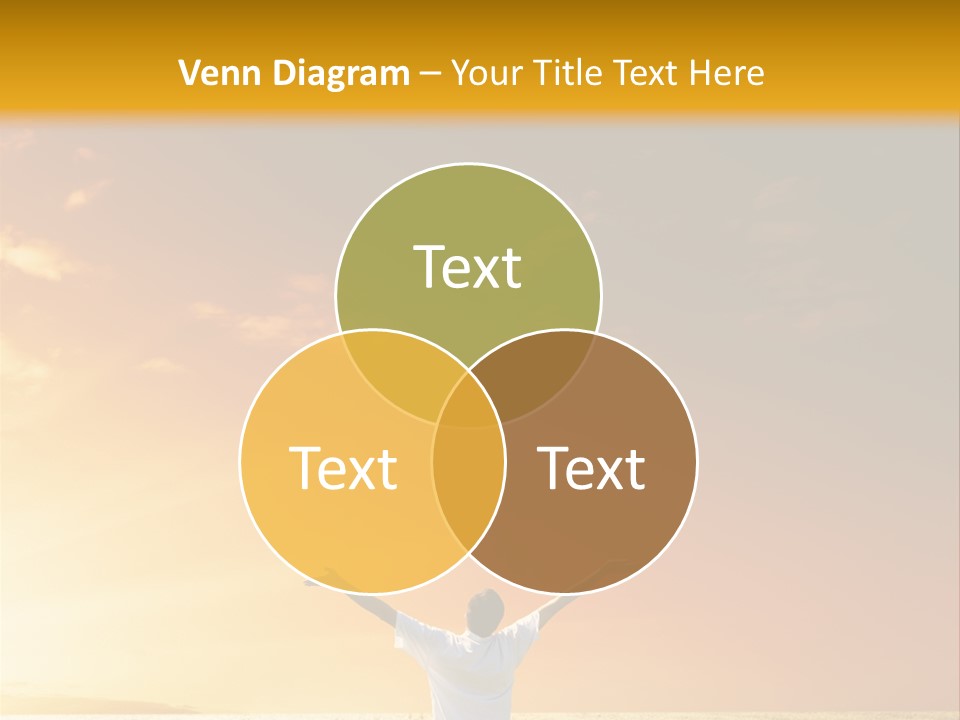 Plain People Boy PowerPoint Template