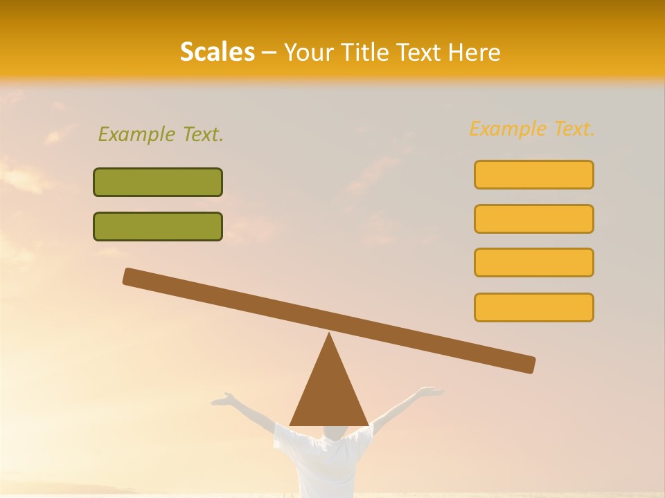 Plain People Boy PowerPoint Template