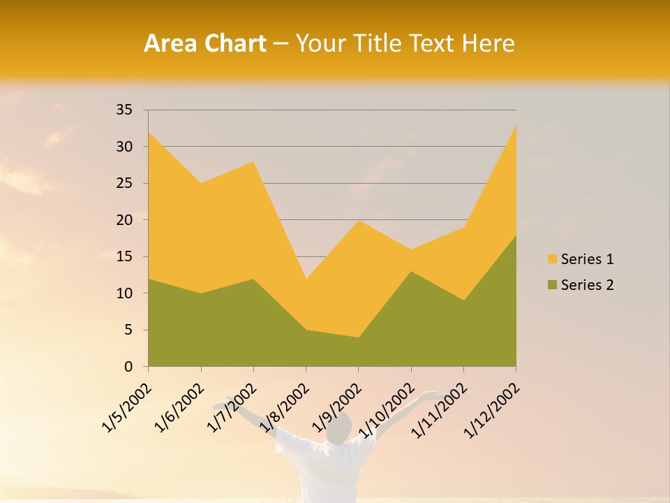 Plain People Boy PowerPoint Template