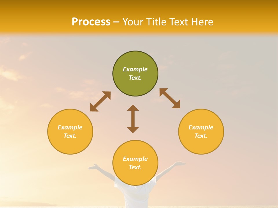 Plain People Boy PowerPoint Template