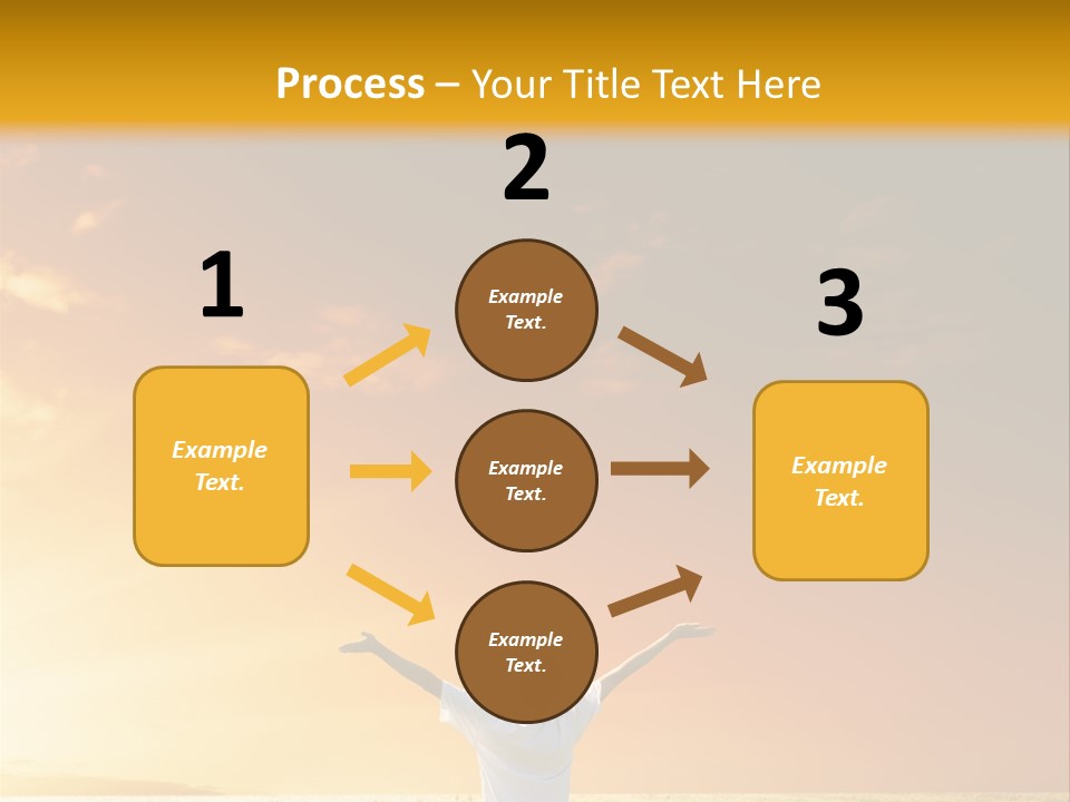 Plain People Boy PowerPoint Template