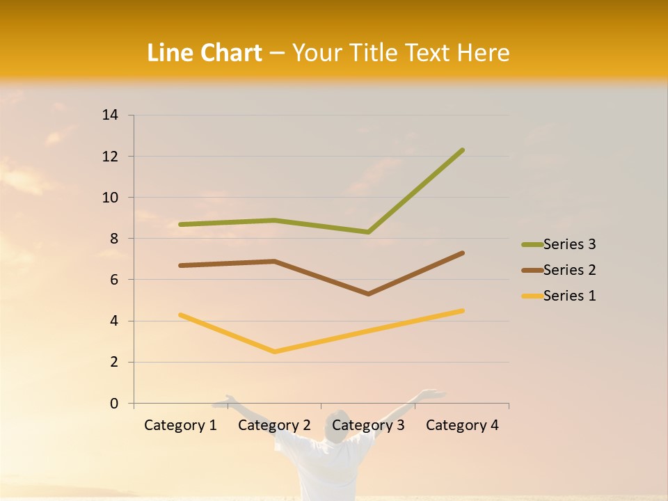Plain People Boy PowerPoint Template