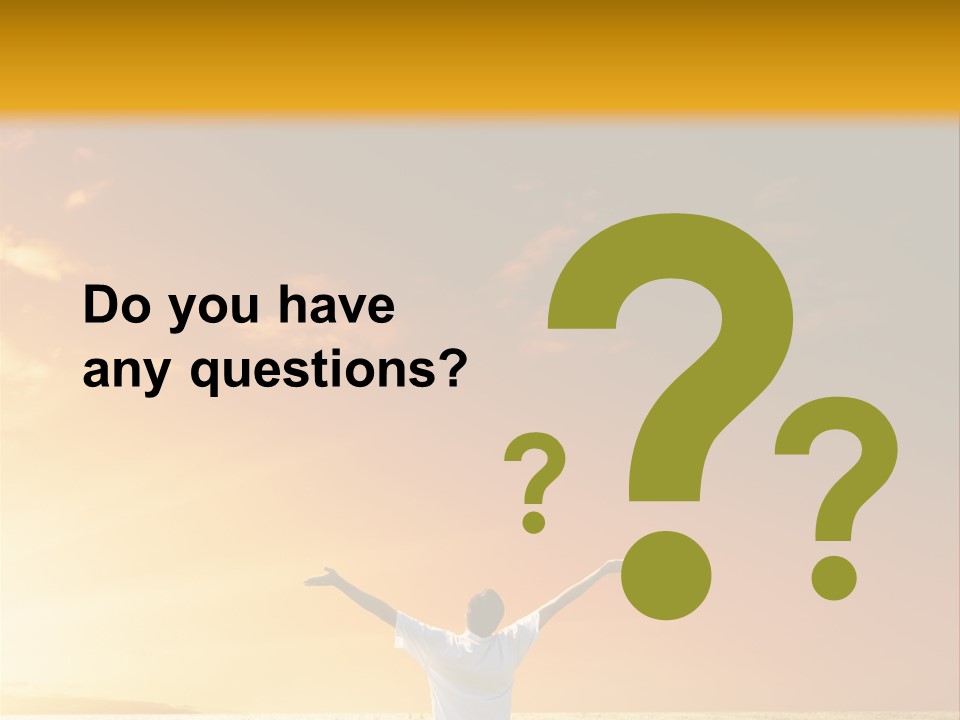 Plain People Boy PowerPoint Template