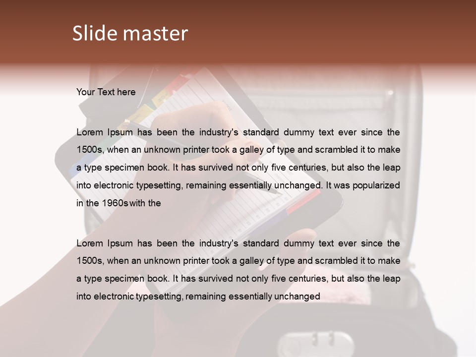 Pretty Oven Healthy PowerPoint Template