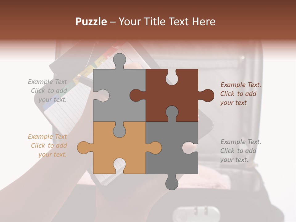 Pretty Oven Healthy PowerPoint Template