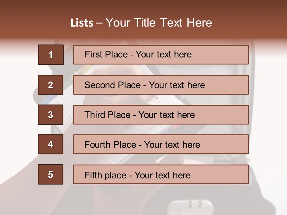 Pretty Oven Healthy PowerPoint Template