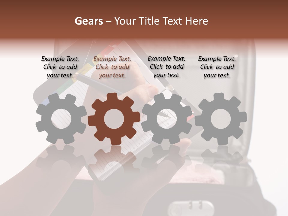 Pretty Oven Healthy PowerPoint Template