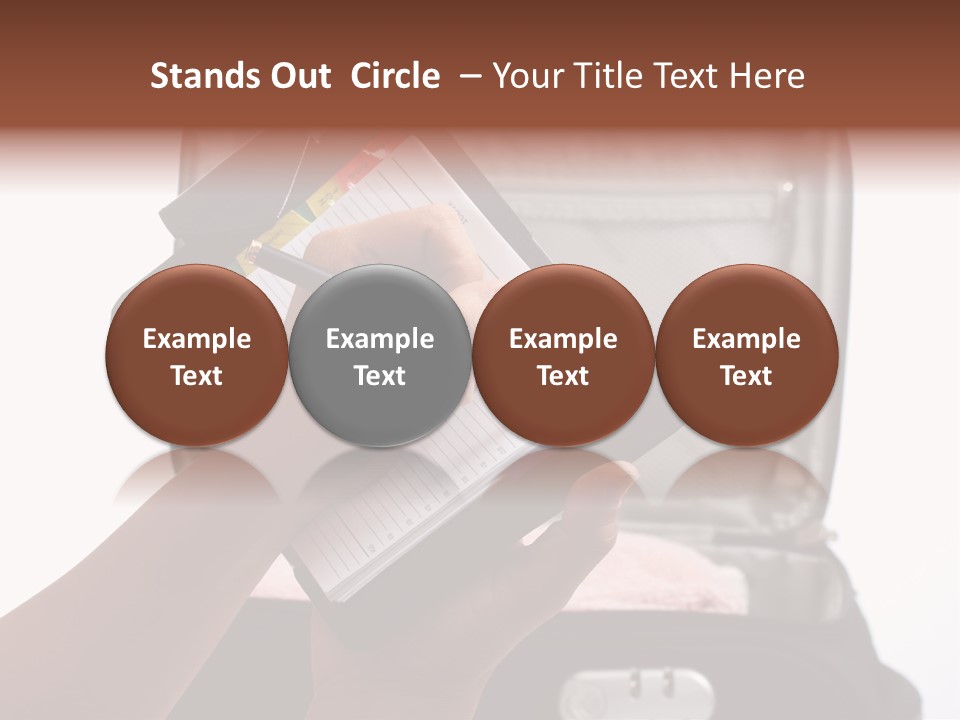 Pretty Oven Healthy PowerPoint Template