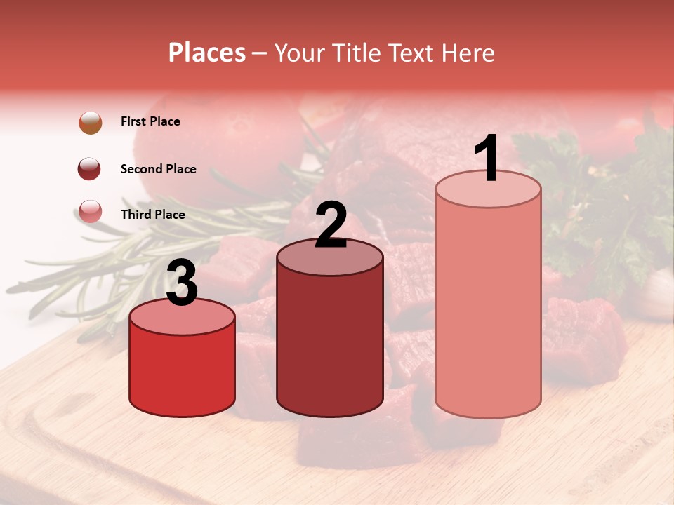 Seasoning Piece Green PowerPoint Template