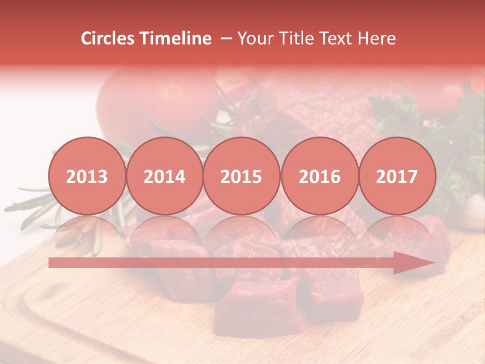 Seasoning Piece Green PowerPoint Template