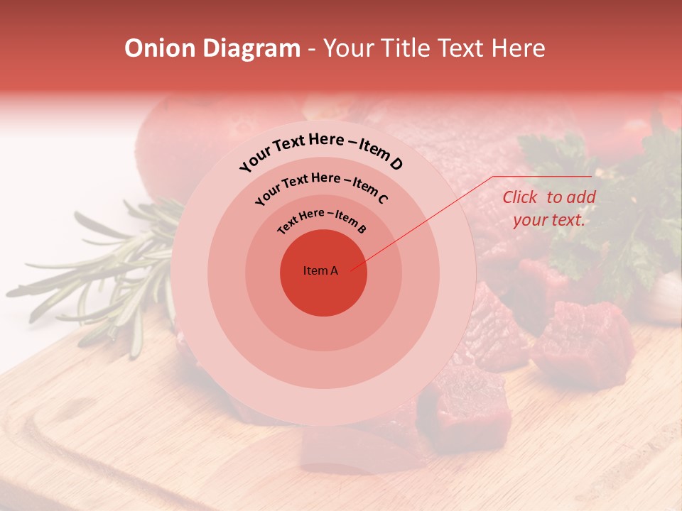 Seasoning Piece Green PowerPoint Template