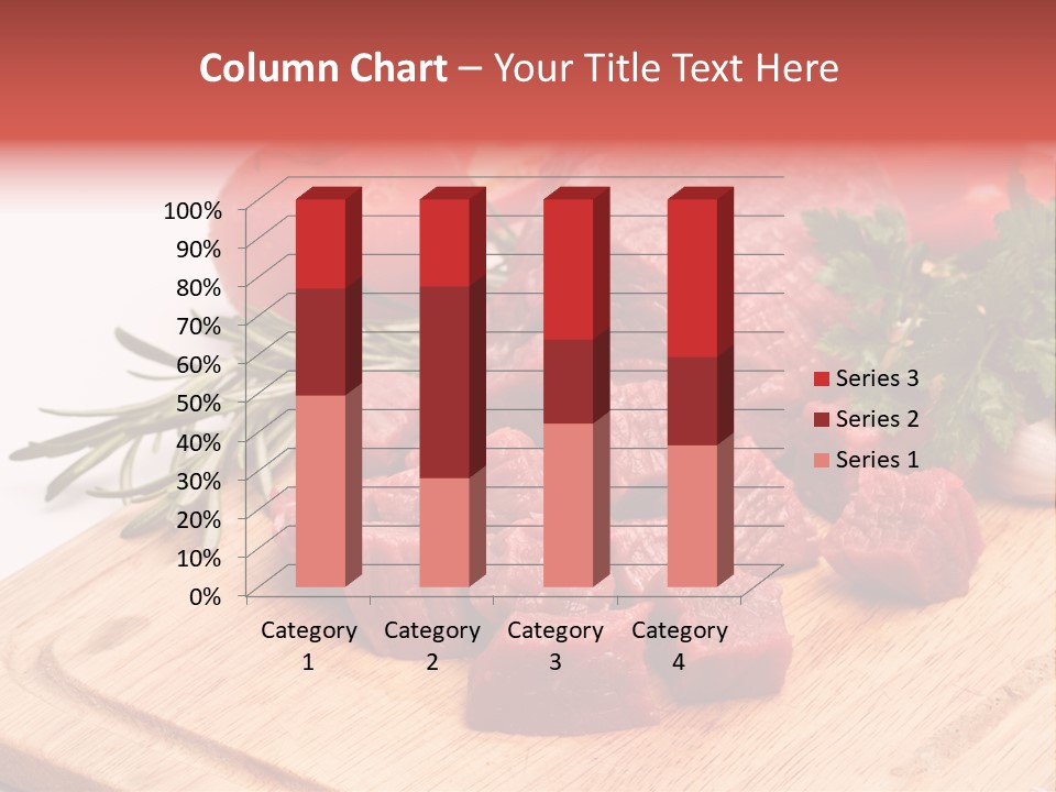 Seasoning Piece Green PowerPoint Template