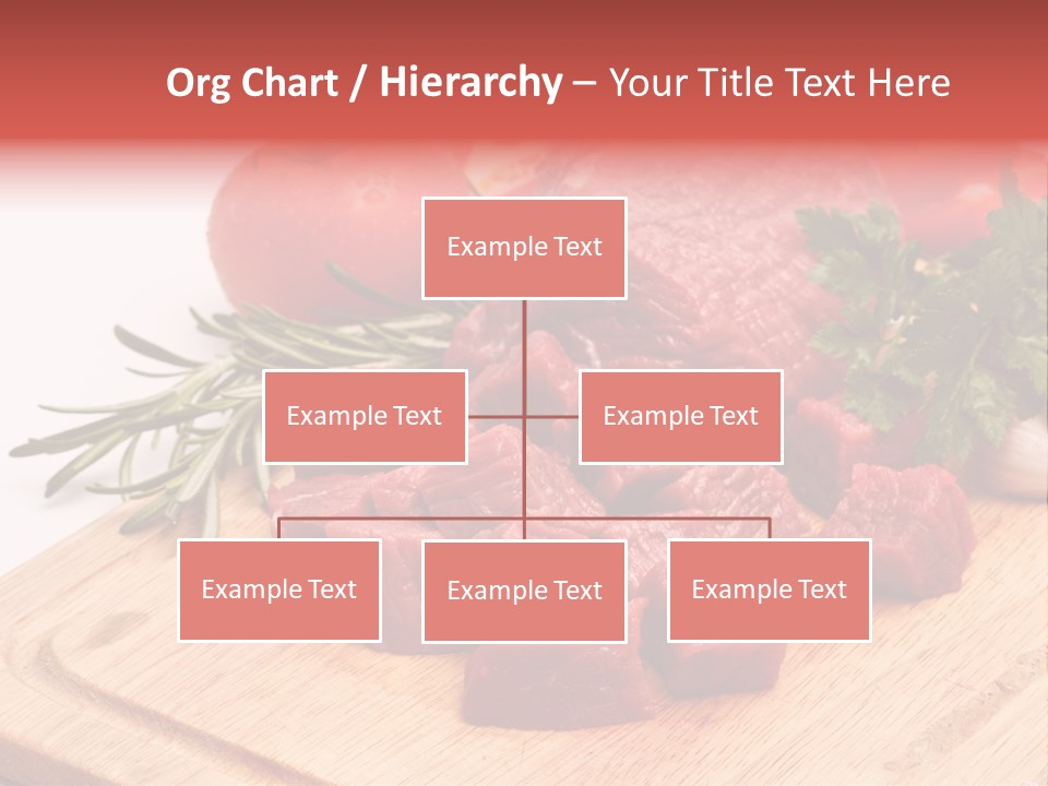 Seasoning Piece Green PowerPoint Template