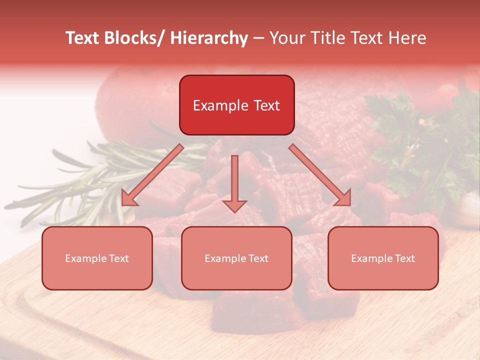 Seasoning Piece Green PowerPoint Template