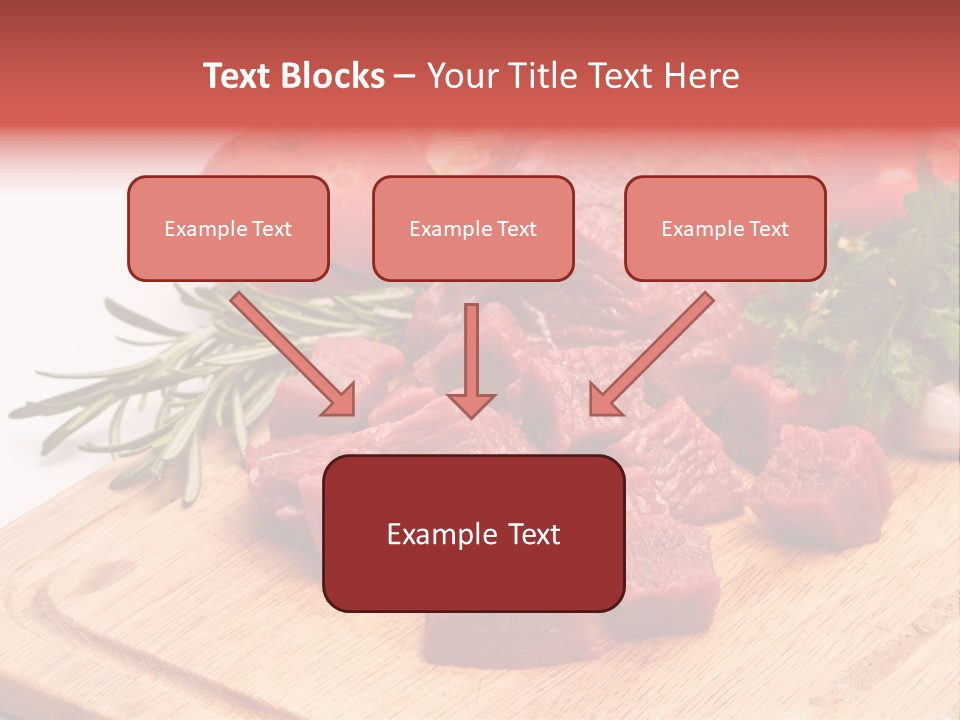 Seasoning Piece Green PowerPoint Template