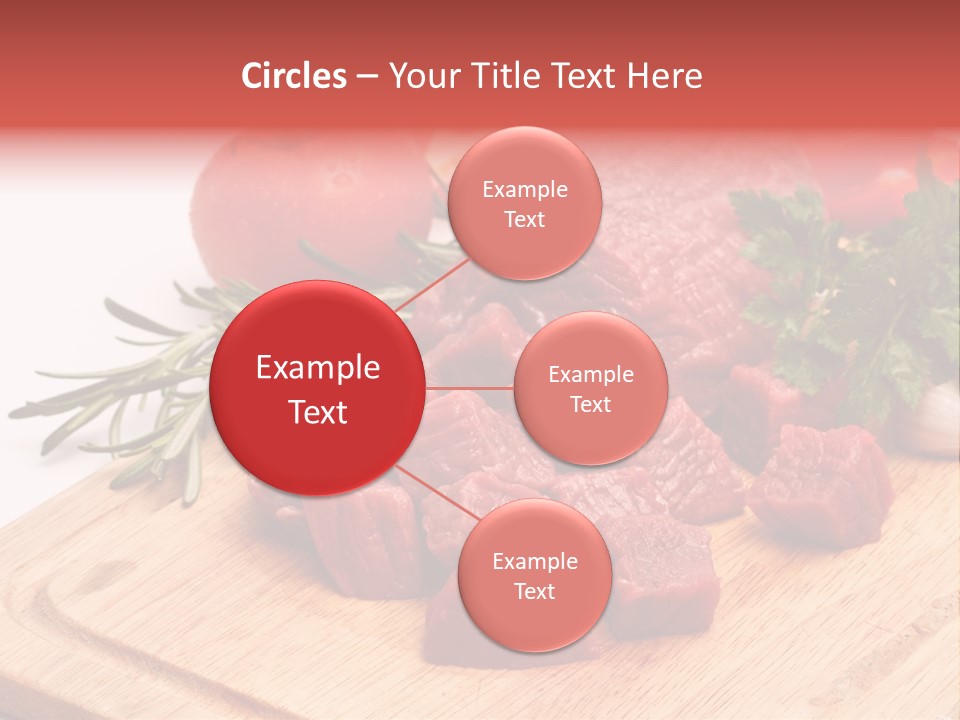 Seasoning Piece Green PowerPoint Template