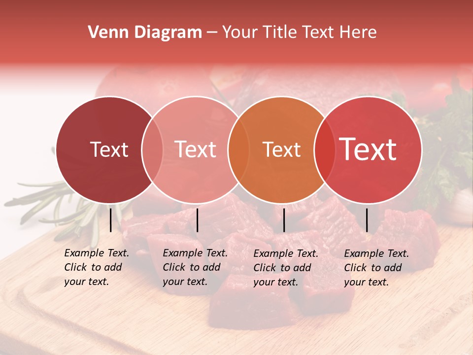 Seasoning Piece Green PowerPoint Template