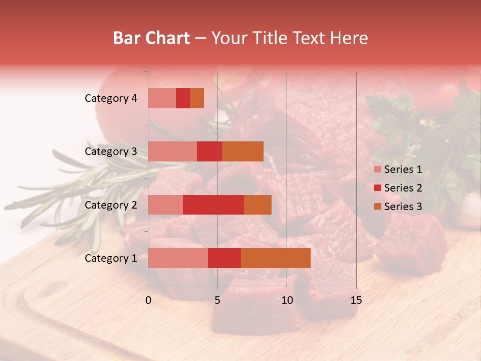 Seasoning Piece Green PowerPoint Template