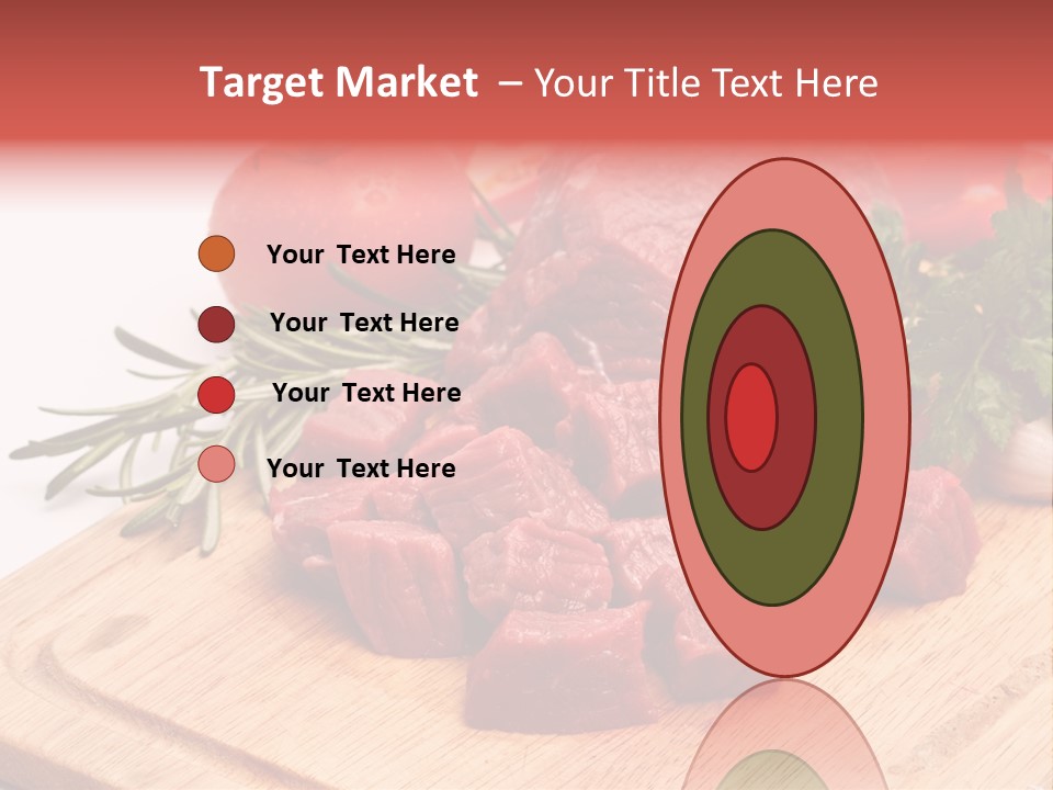 Seasoning Piece Green PowerPoint Template