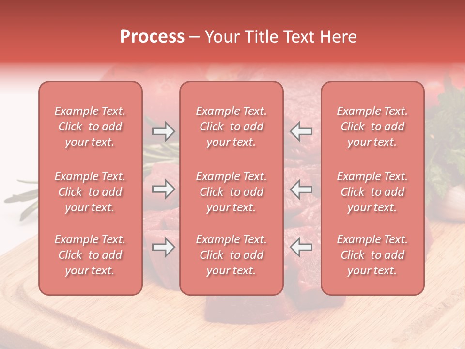 Seasoning Piece Green PowerPoint Template