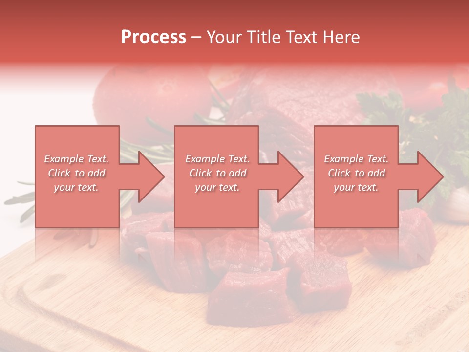 Seasoning Piece Green PowerPoint Template