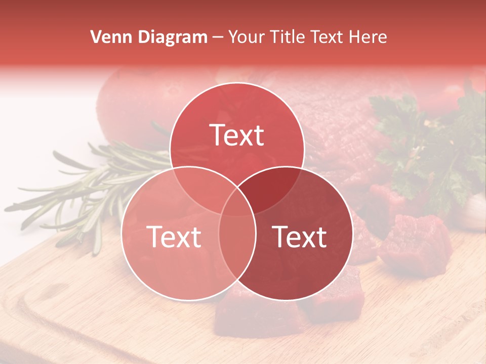 Seasoning Piece Green PowerPoint Template