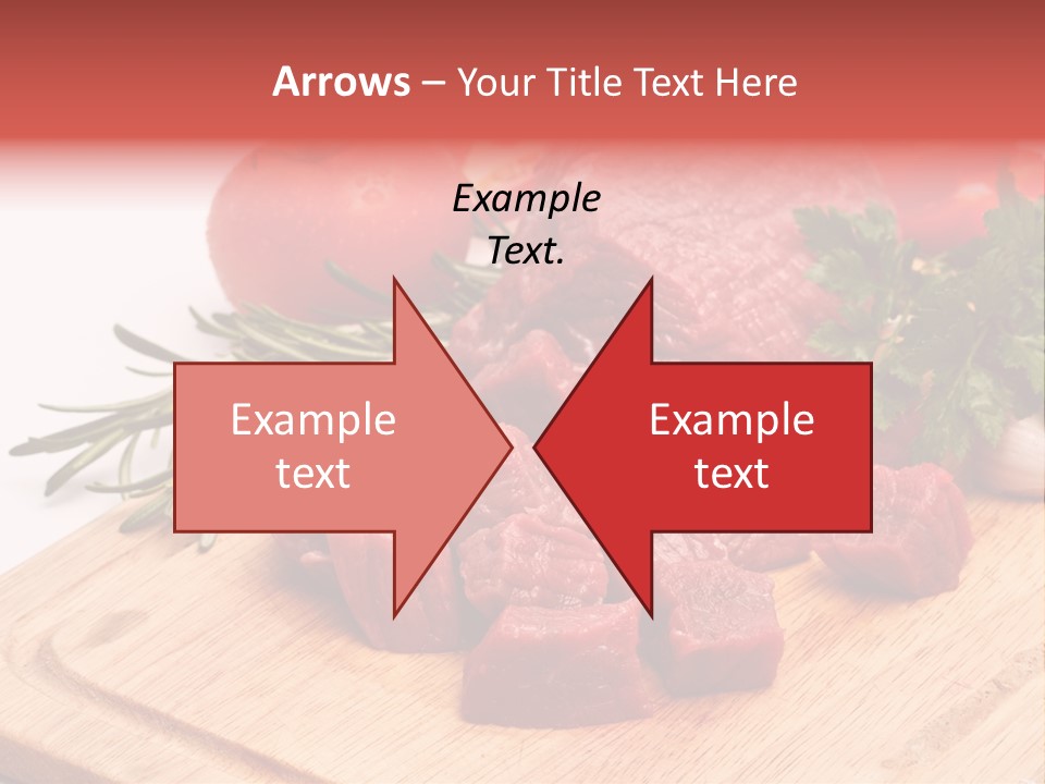 Seasoning Piece Green PowerPoint Template