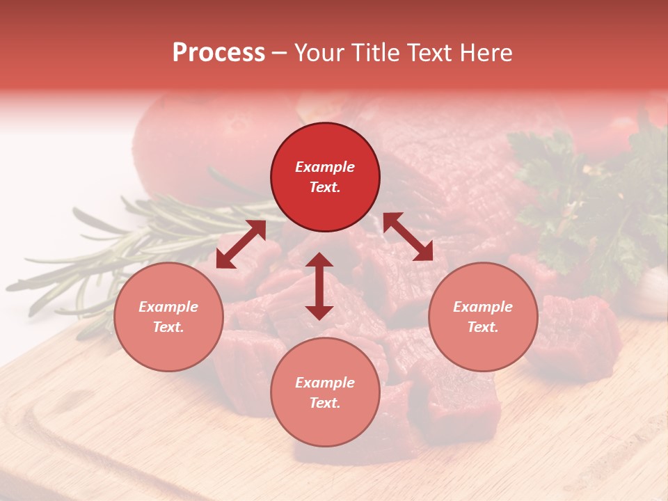 Seasoning Piece Green PowerPoint Template