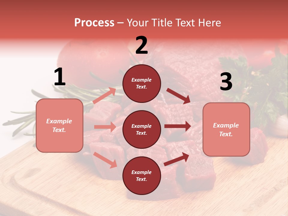 Seasoning Piece Green PowerPoint Template