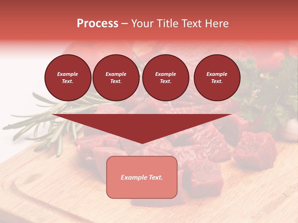 Seasoning Piece Green PowerPoint Template