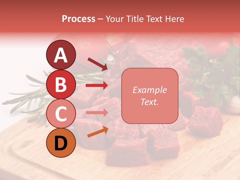 Seasoning Piece Green PowerPoint Template